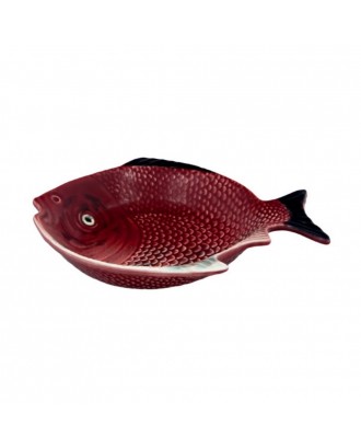 Farfurie pentru supa, 24 cm, Fish - BORDALLO PINHEIRO